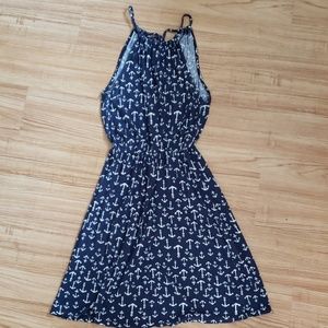 Old Navy Anchor print dress Medium